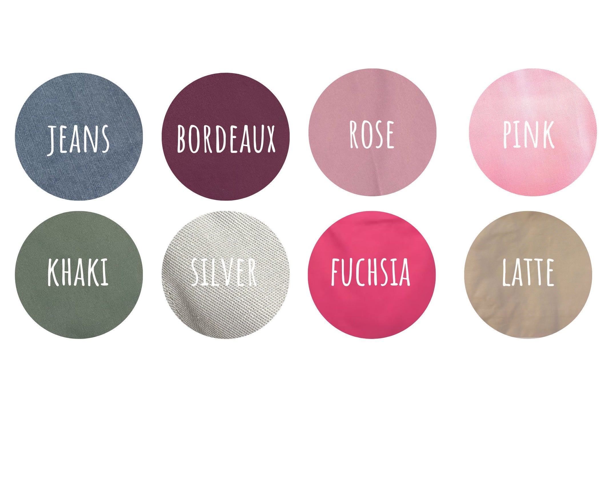 Schürze | personalisiert mit Deinem Namen | latte, rosa, pink, khaki, bordeaux, Jeans, Fuchsia, Silver