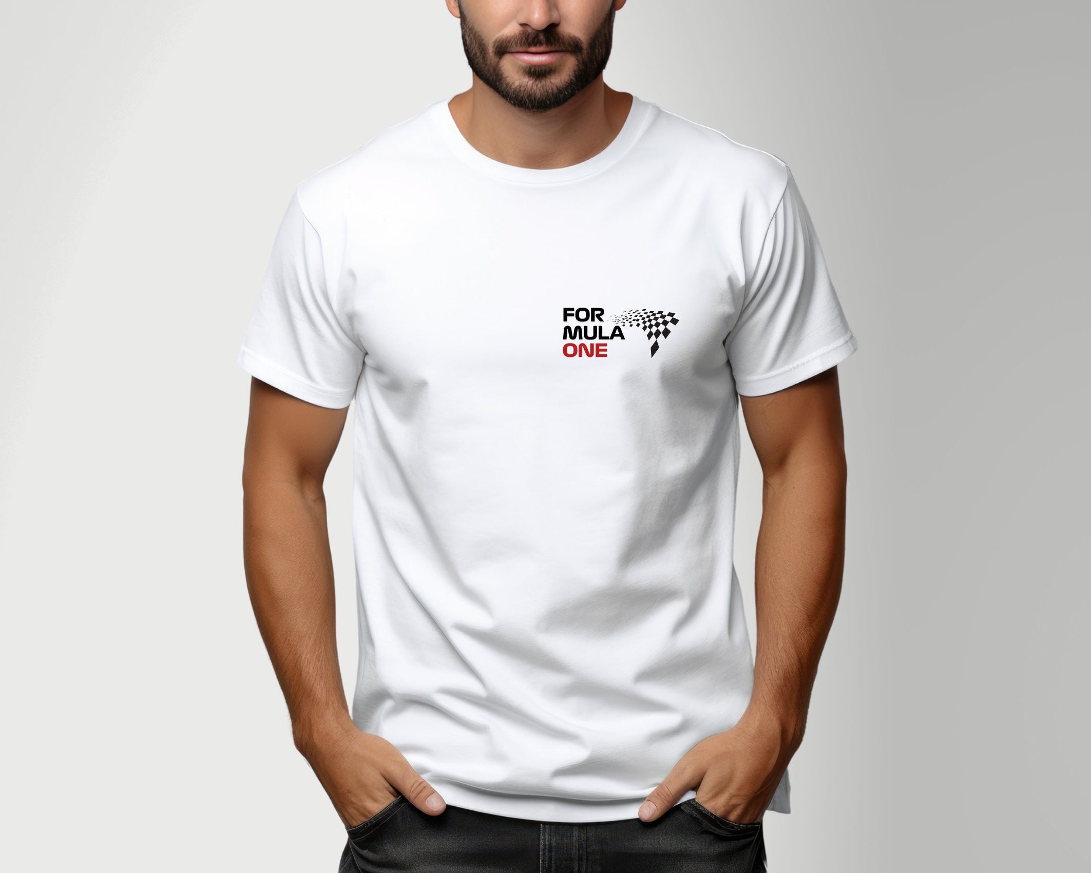 T-Shirt Formula One | F1 Formel 1 | Geschenk F1-Fan | weiß, schwarz