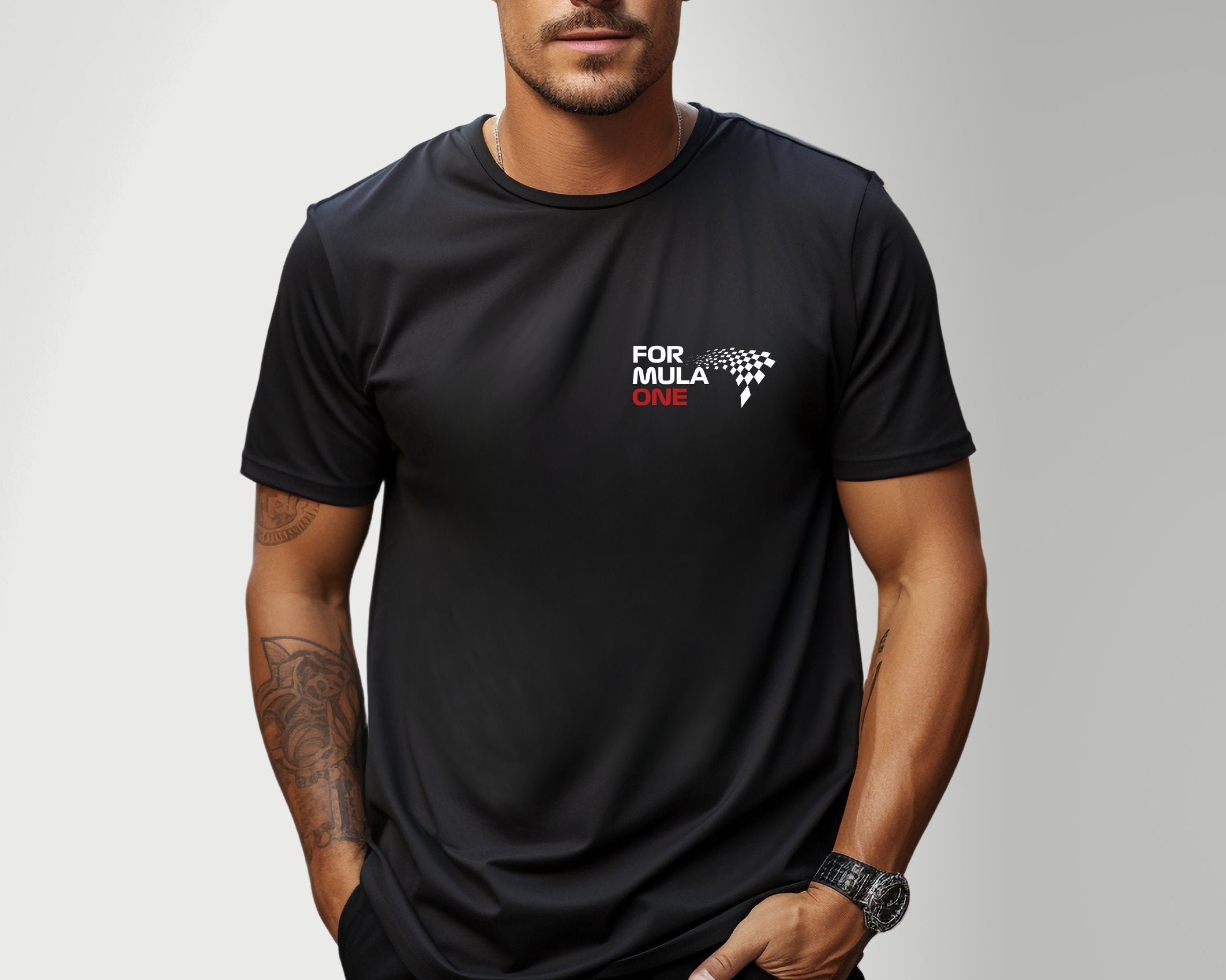 T-Shirt Formula One | F1 Formel 1 | Geschenk F1-Fan | weiß, schwarz
