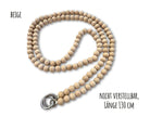 Handykette aus Holzperlen | Perlenschnur Band Mobiltelefon pink, grau, beige, khaki, dunkelgrau