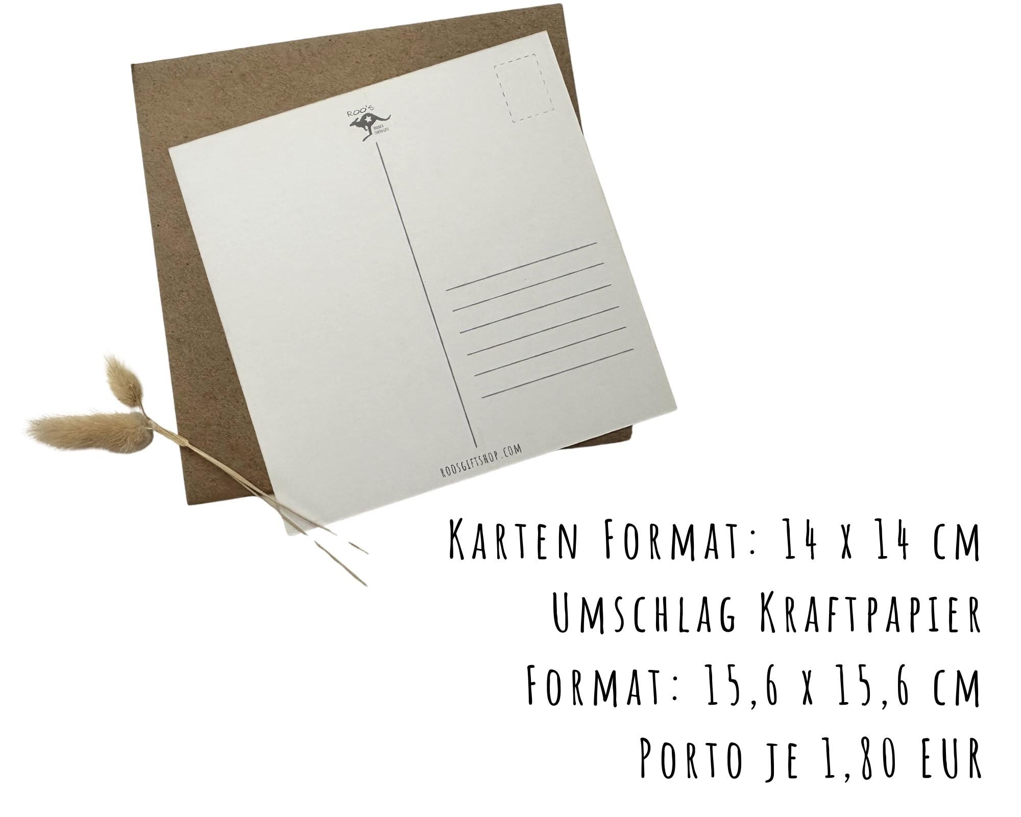 Karten-Set Quadratische Karten | Love | To the moon and back | Valentinstag