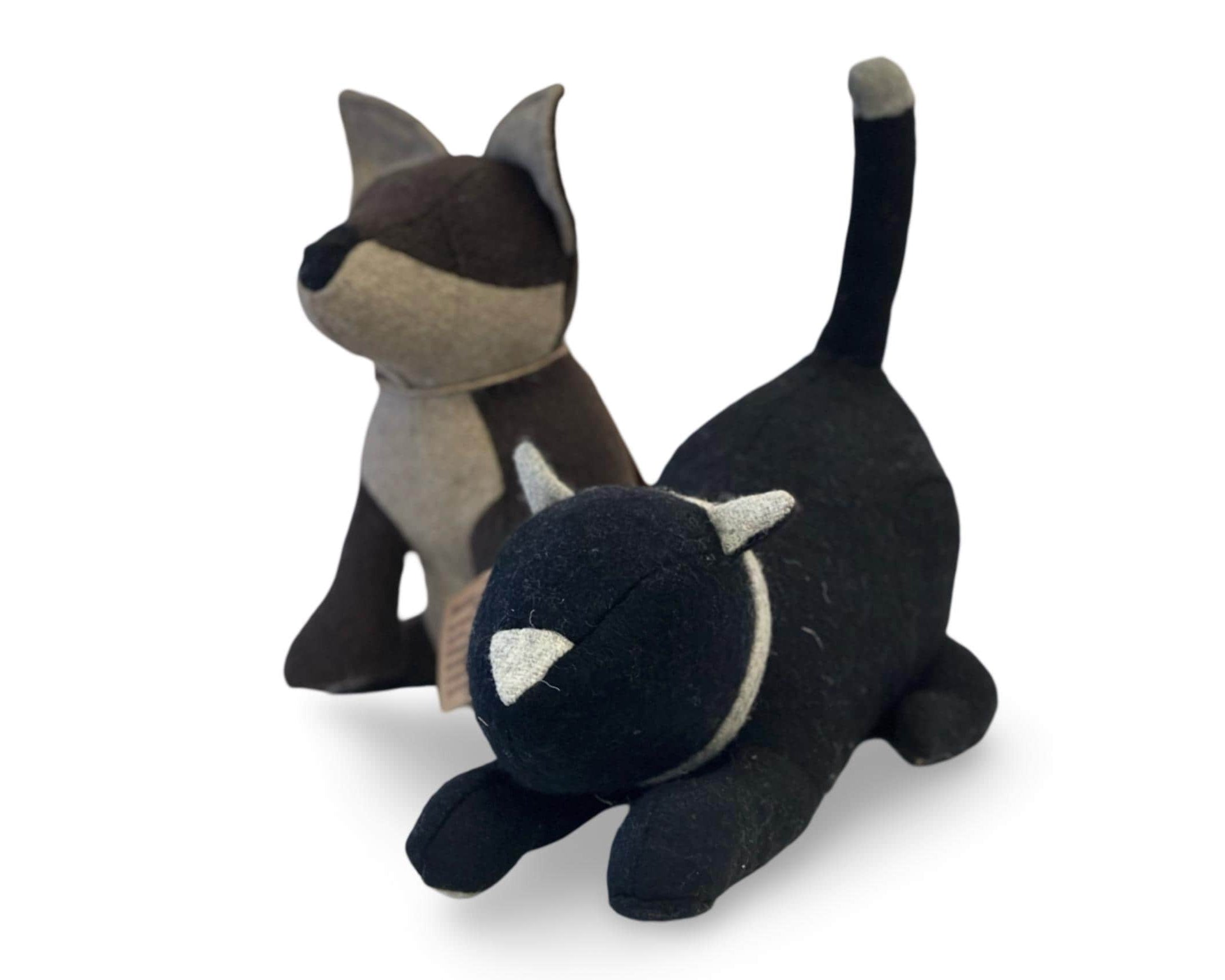 Türstopper Doorstop | Katze | Fuchs | Wollfilz Tiere als Tür Stopper