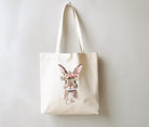 Jutebeutel Ostern | Hase | Stofftasche mit Hase und Namen | natur Beutel personalisiert
