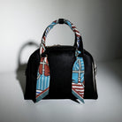 Schmaler seidiger Schal | Twilly | Handtasche Griff | Wrap | Tuch | Haarband | Armband | Foulard | Krawatte | Taschenband | Vintage Stil