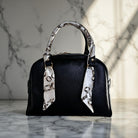 Twilly: seidiges Band | schmaler Schal in hell beige für Handtasche, als Halstuch oder Armband