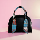 Schmaler seidiger Schal | Twilly | Handtasche Griff | Wrap | Tuch | Haarband | Armband | Foulard | Krawatte | Taschenband | Vintage Stil