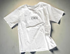 T-Shirt | COCO | Glitzer | Strass Buchstaben | weiß