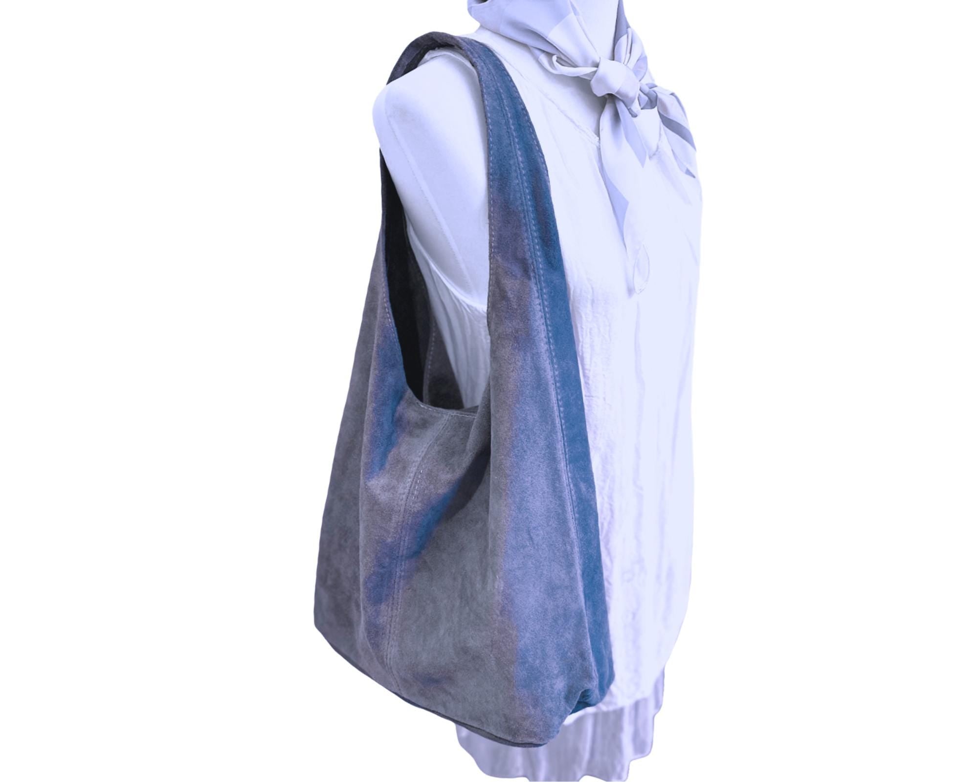 Hobo Tasche aus Veloursleder – taupe sand beige | Lässig, stylisch & praktisch