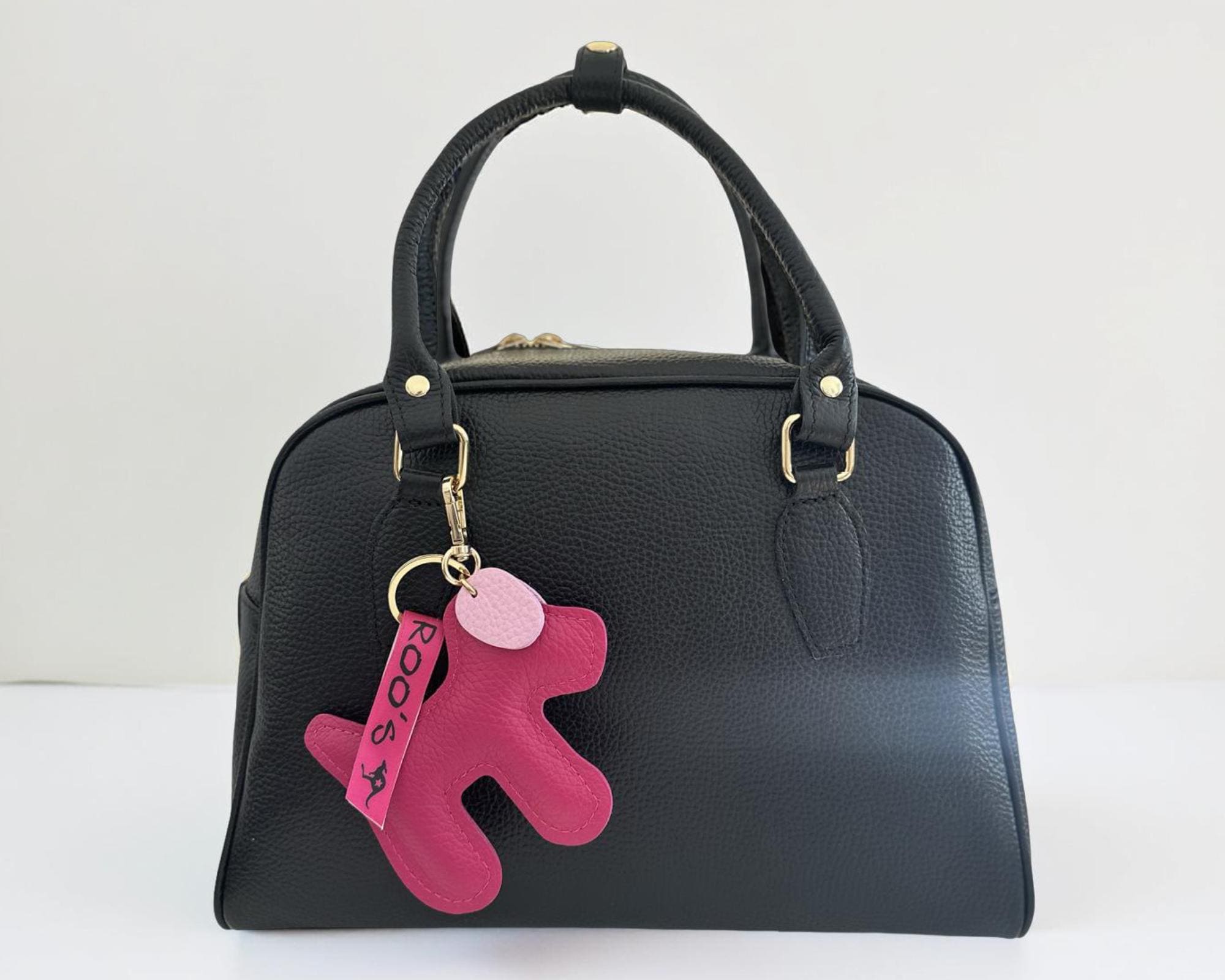 Anhänger Hund | Taschenschmuck Taschenanhänger | Bag Charm rosa, pink oder grau