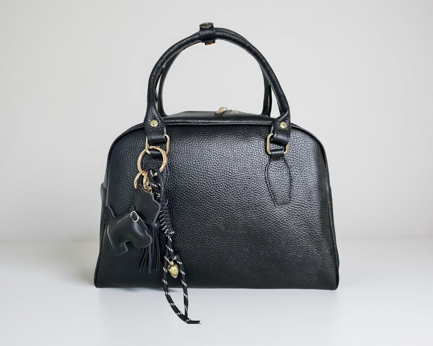 Anhänger Hund | Taschenschmuck Taschenanhänger | Bag Charm schwarz oder weiß Westie