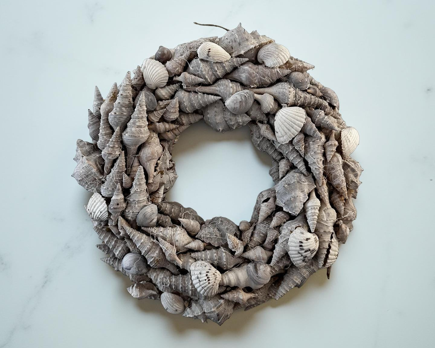 Muschel Kranz | Muscheln | Muscheldeko | 30 cm Durchmesser | Shabby Chic