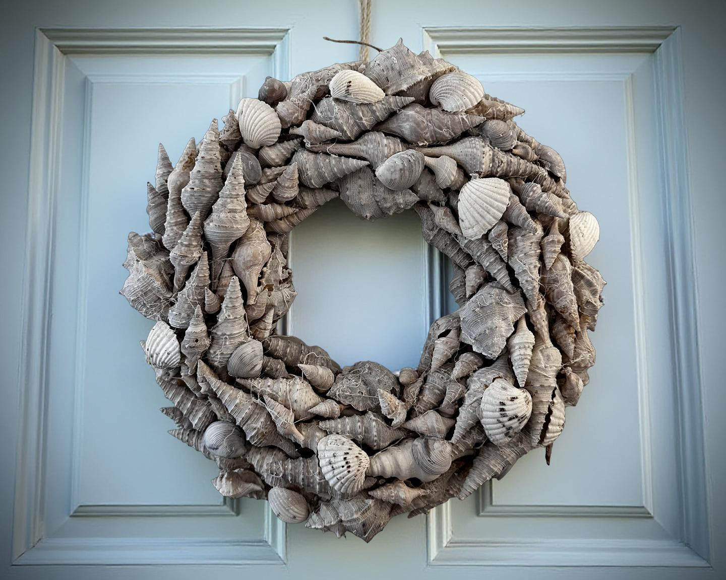 Muschel Kranz | Muscheln | Muscheldeko | 30 cm Durchmesser | Shabby Chic