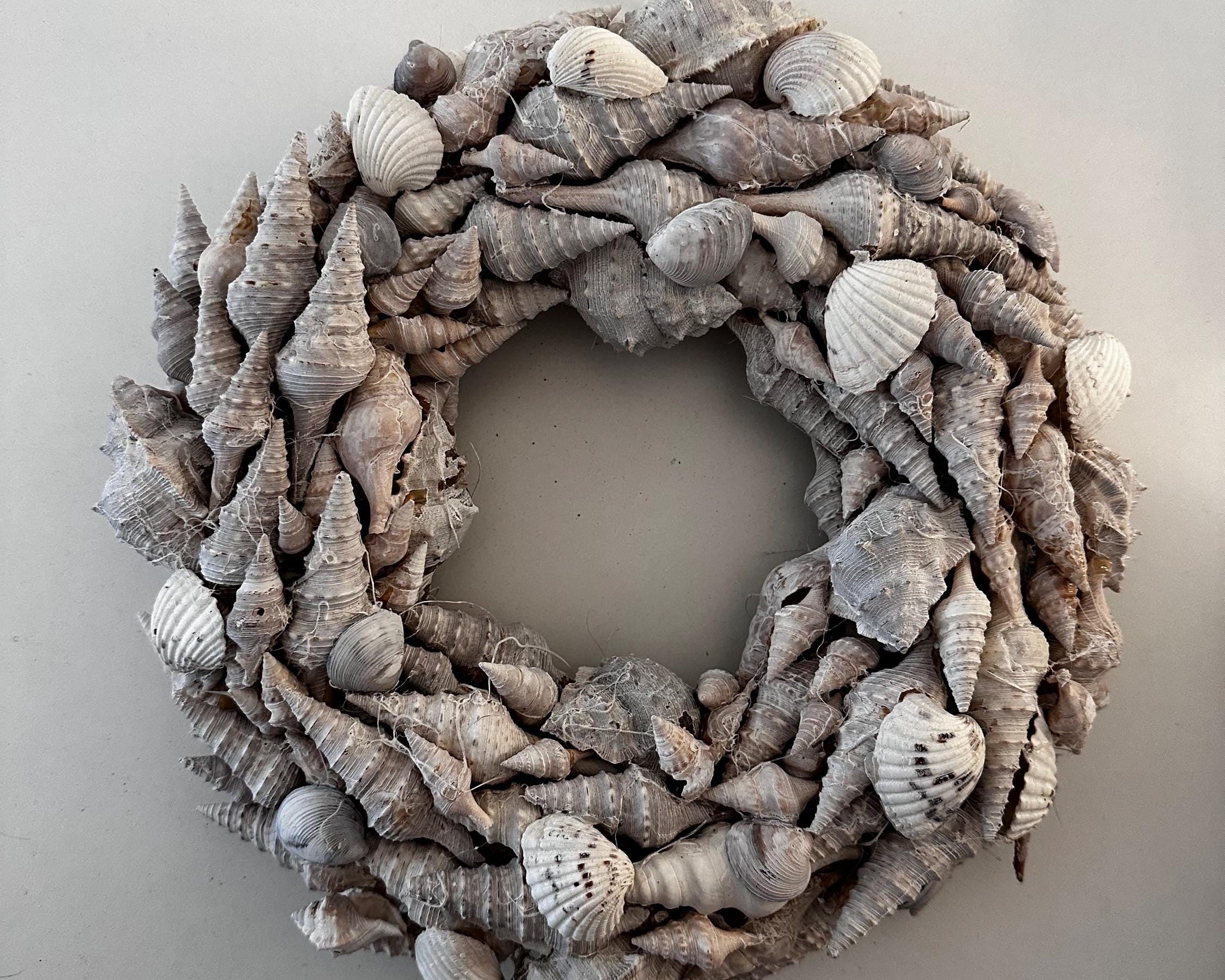 Muschel Kranz | Muscheln | Muscheldeko | 30 cm Durchmesser | Shabby Chic