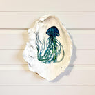 Austernschalen | Austern handgemalt | Schmuckschale | Trauringe | handbemalte Oyster | Ringschale