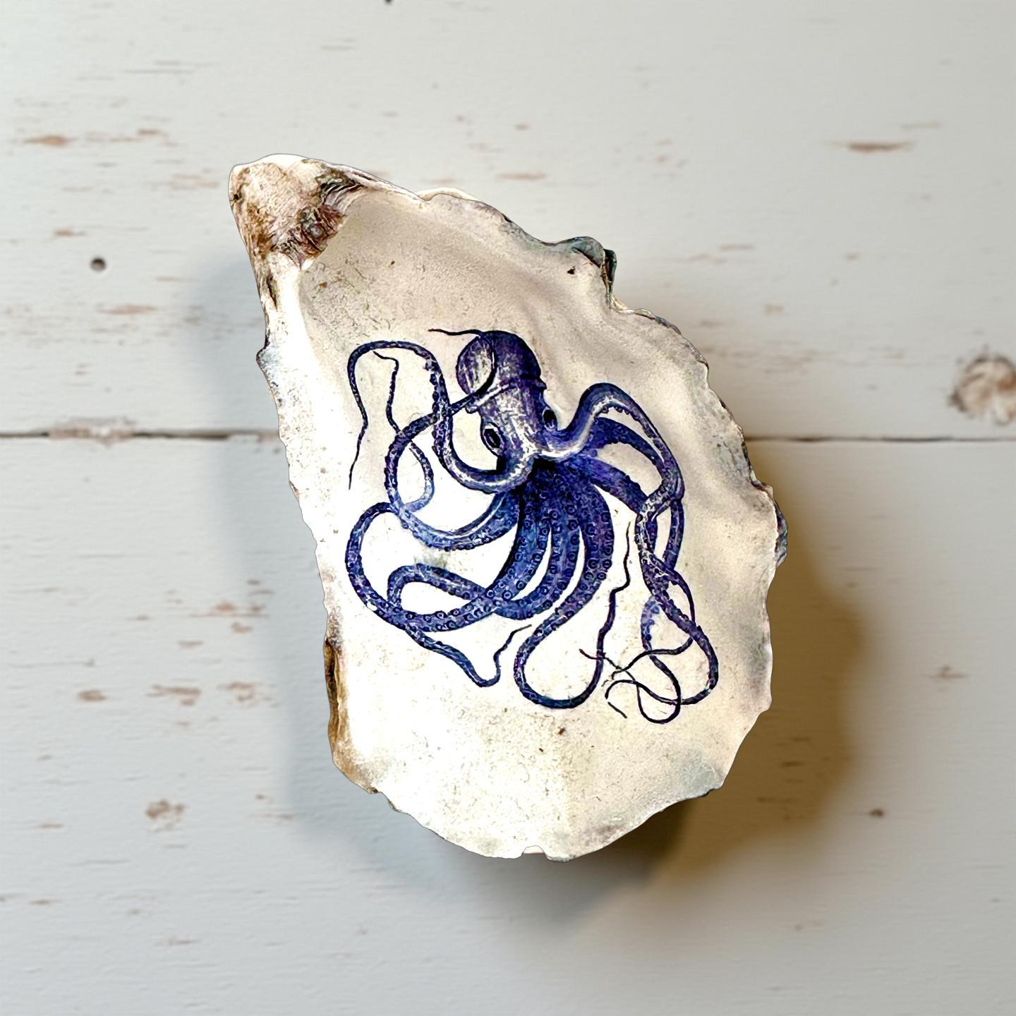 Austernschalen | Austern handgemalt | Schmuckschale | Trauringe | handbemalte Oyster | Ringschale