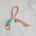 Handyketten in leuchtenden Neon Farben mit Anhänger & Adapter