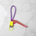 Handyketten in leuchtenden Neon Farben mit Anhänger & Adapter