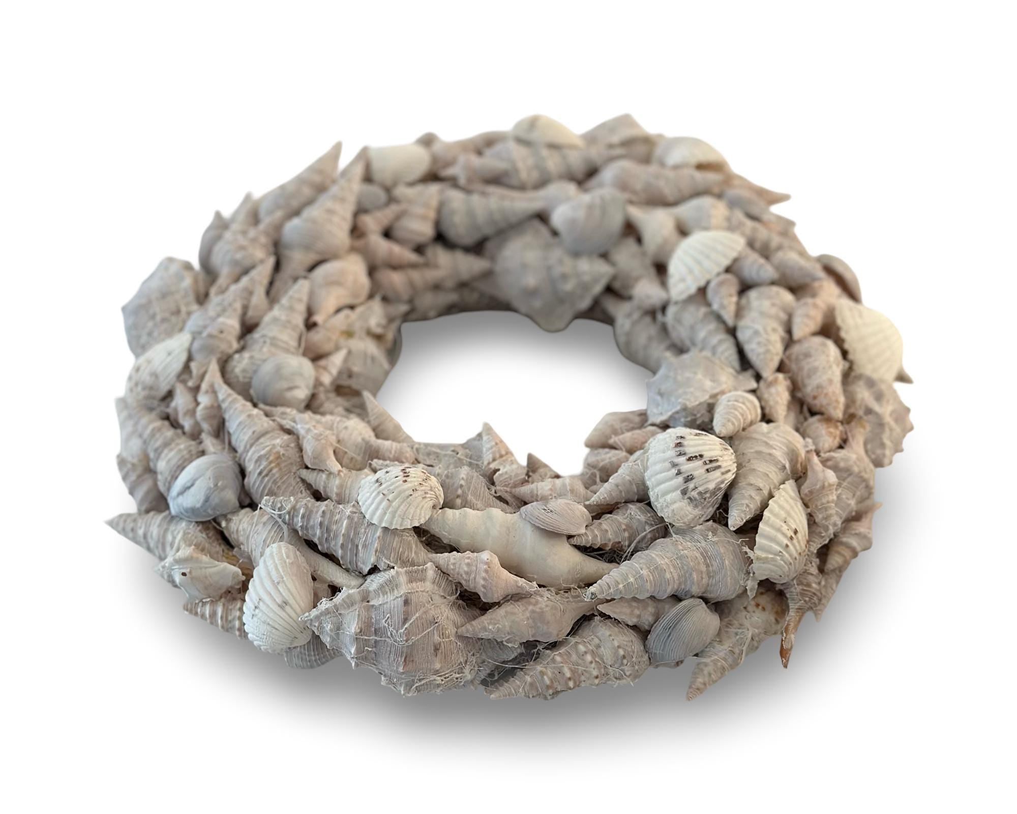 Muschel Kranz | Muscheln | Muscheldeko | 30 cm Durchmesser | Shabby Chic