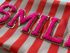 Knallbunte Kosmetiktaschen | Schminktasche | Fuck off, Smile, Happy | Schrift neon pink, neon grün und türkis