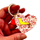 Dackel Anhänger am großen goldenen Karabiner | Charm für Taschen | Schlüsselanhänger | Taschenschmuck Taschenanhänger | Bag Charm