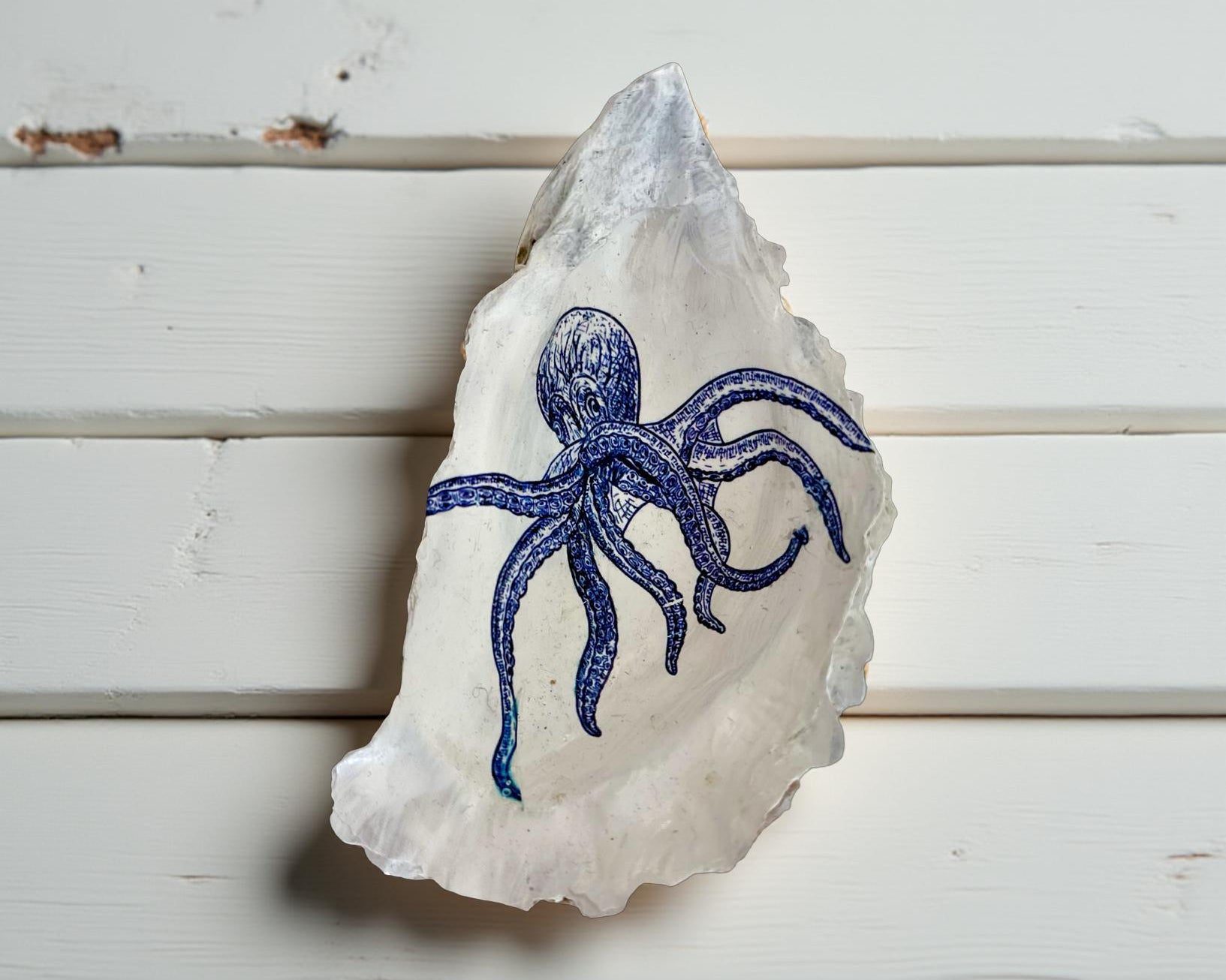 Austernschalen | Austern handgemalt | Schmuckschale | Trauringe | handbemalte Oyster | Ringschale