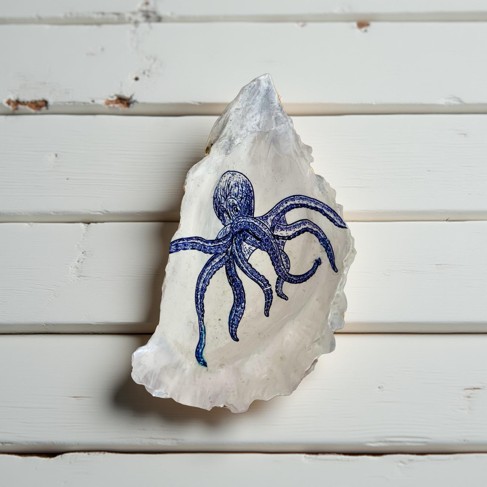 Austernschalen | Austern handgemalt | Schmuckschale | Trauringe | handbemalte Oyster | Ringschale