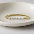 Armband | Gliederarmband | elastisch | silber oder gold