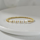 Armband | Gliederarmband | elastisch | silber oder gold