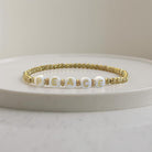 Armband | Gliederarmband | elastisch | silber oder gold