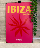 Metall Schilder | Shabby Chic Look | Ibiza | La Dolce Vita | Champagne