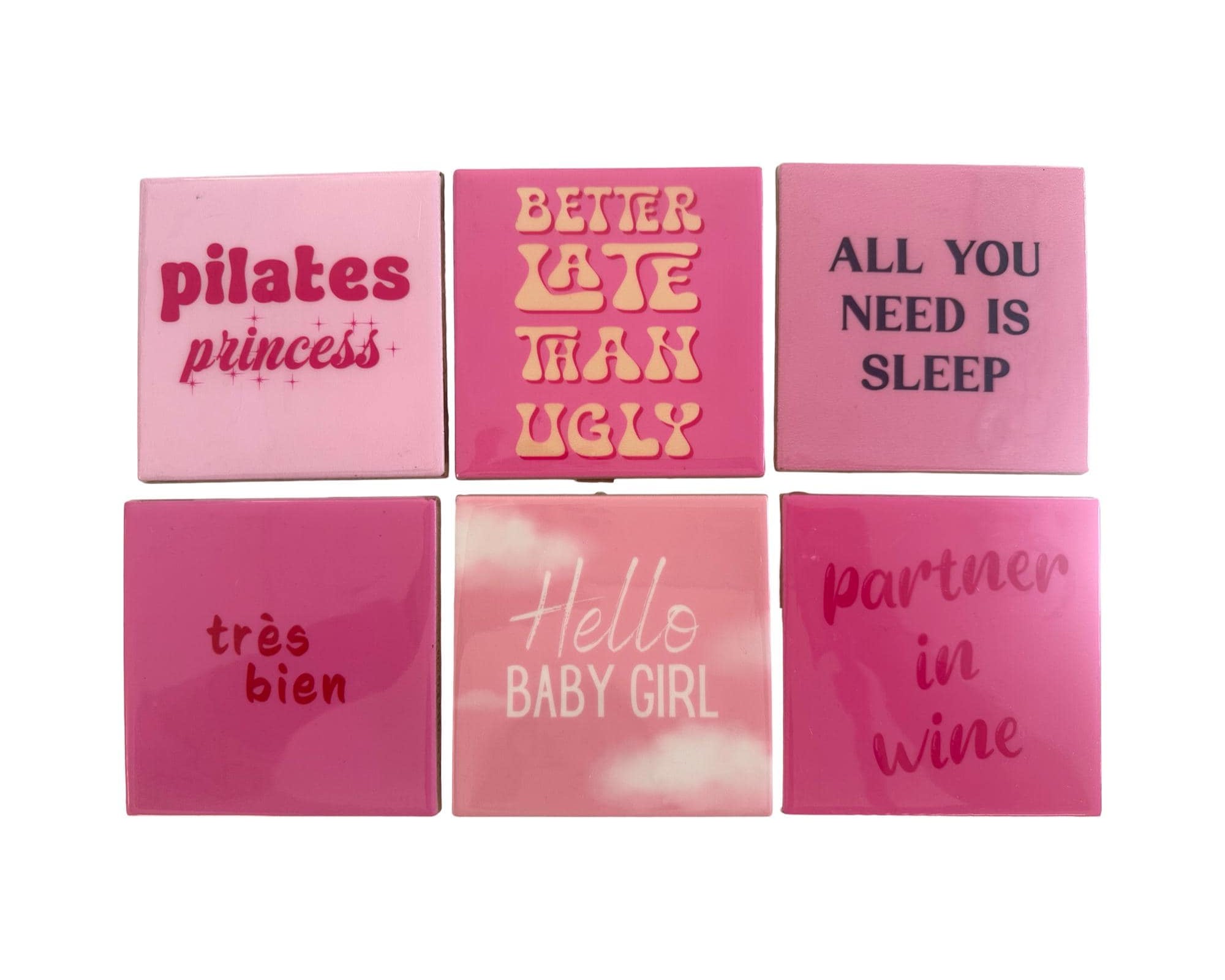 Freche Fliesen | Kacheln mit lustigen Sprüchen | statt Karten | witzige Wanddeko | 10 x 10 cm Tile