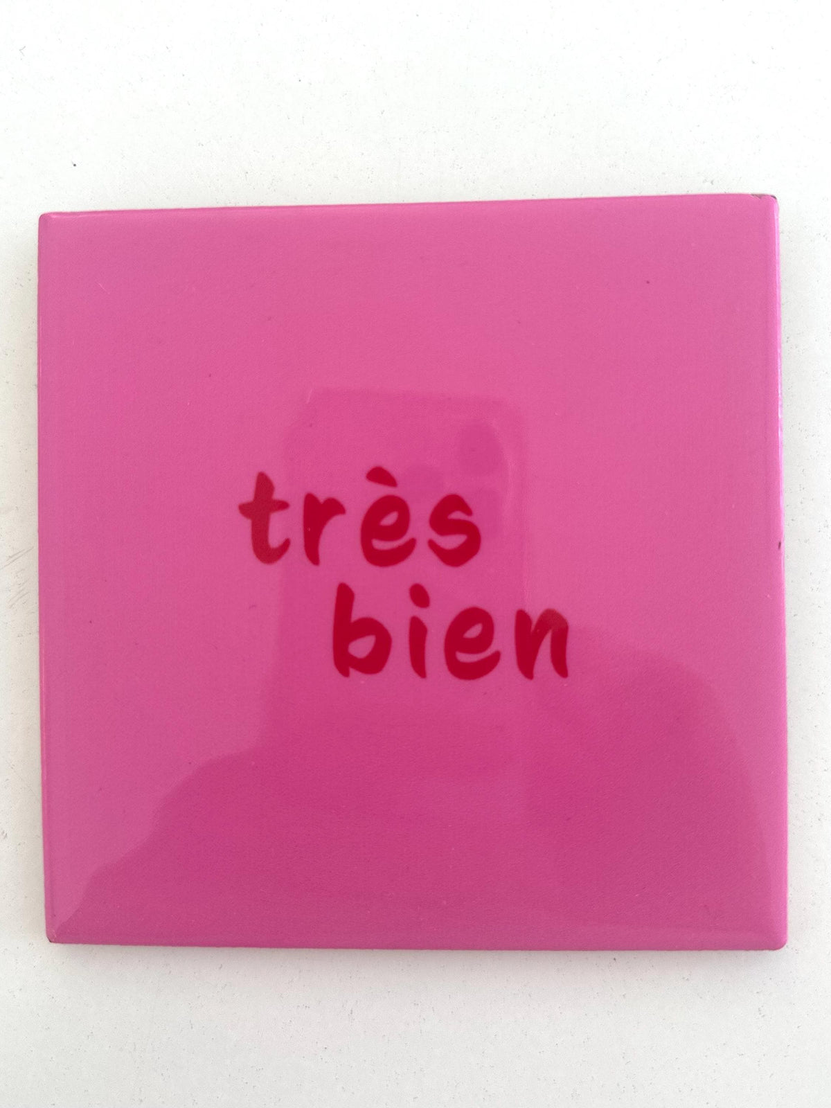 Freche Fliesen | Kacheln mit lustigen Sprüchen | statt Karten | witzige Wanddeko | 10 x 10 cm Tile