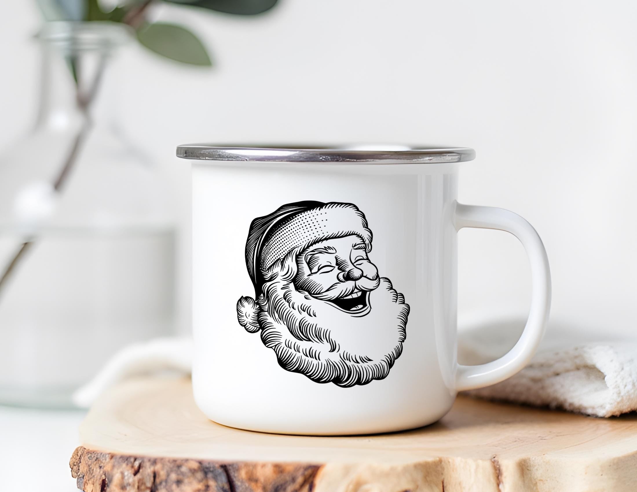 Emaille Tasse | Vintage Weihnachtsmotiv | Milk & Cookie Co.