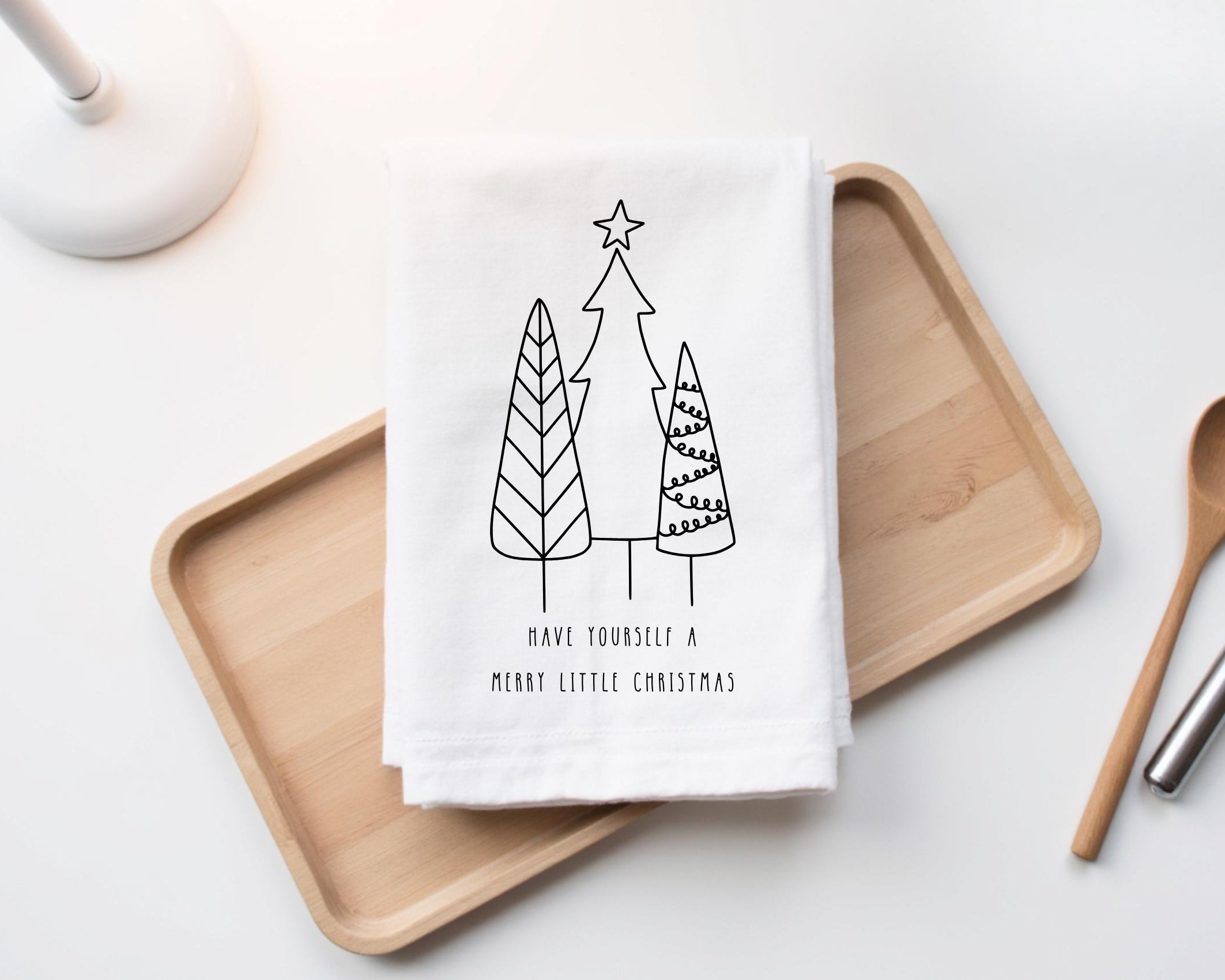 Geschirrtuch | Have yourself a merry little Christmas | in verschiedenen Farben