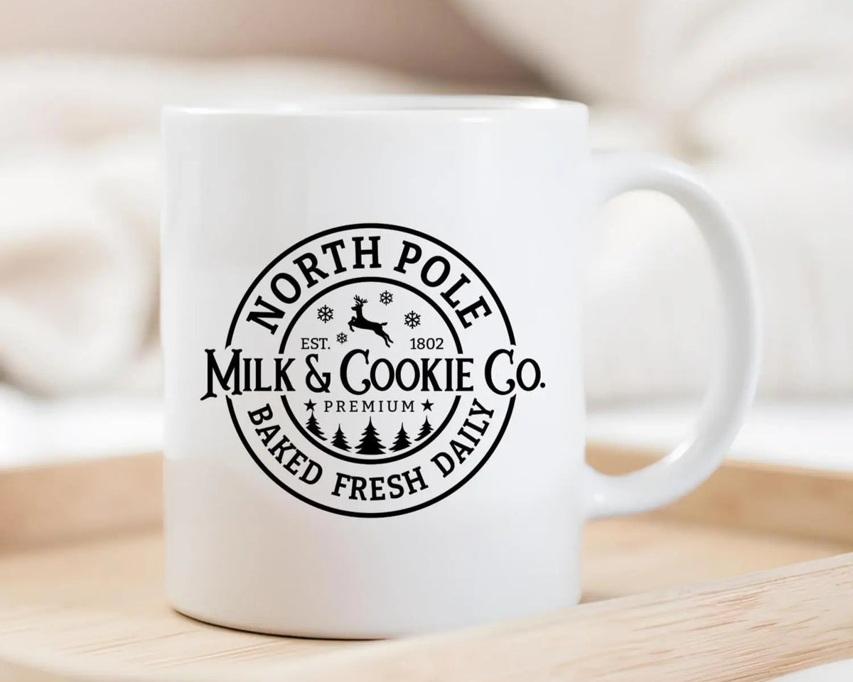 Keramiktasse | Weihnachtsmotiv | North Pole