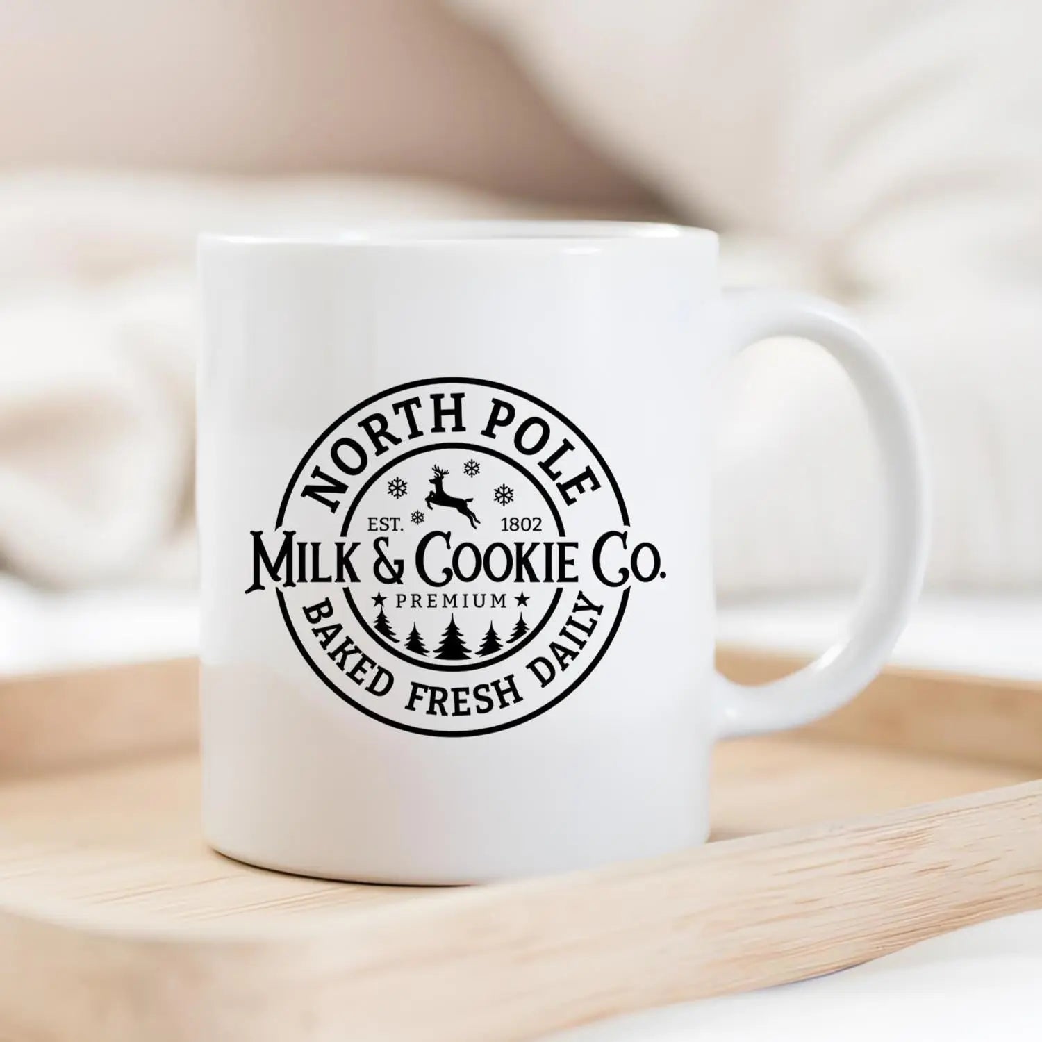 Keramiktasse | Weihnachtsmotiv | North Pole