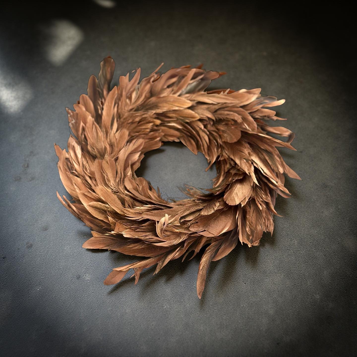 Großer Kranz | silber | Glitzer | Durchmesser 60 cm