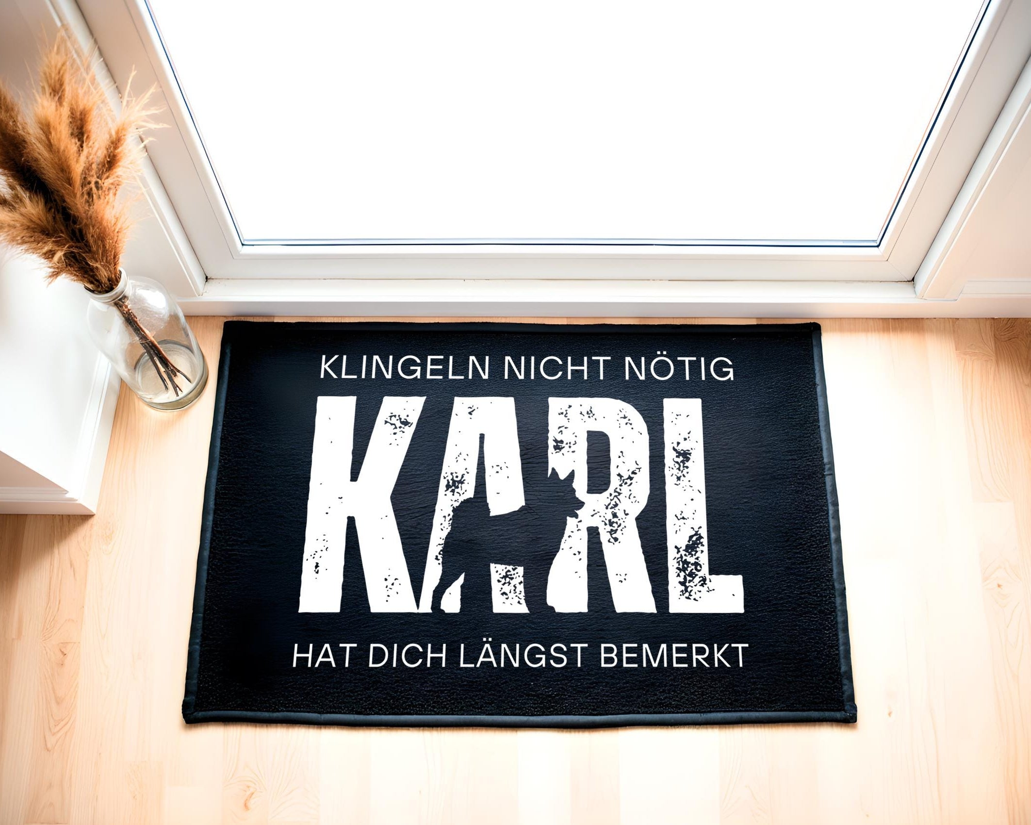 Fußmatte für Tierbesitzer | Lustiger Fußabtreter "Wir mussten die Kinder weggeben"