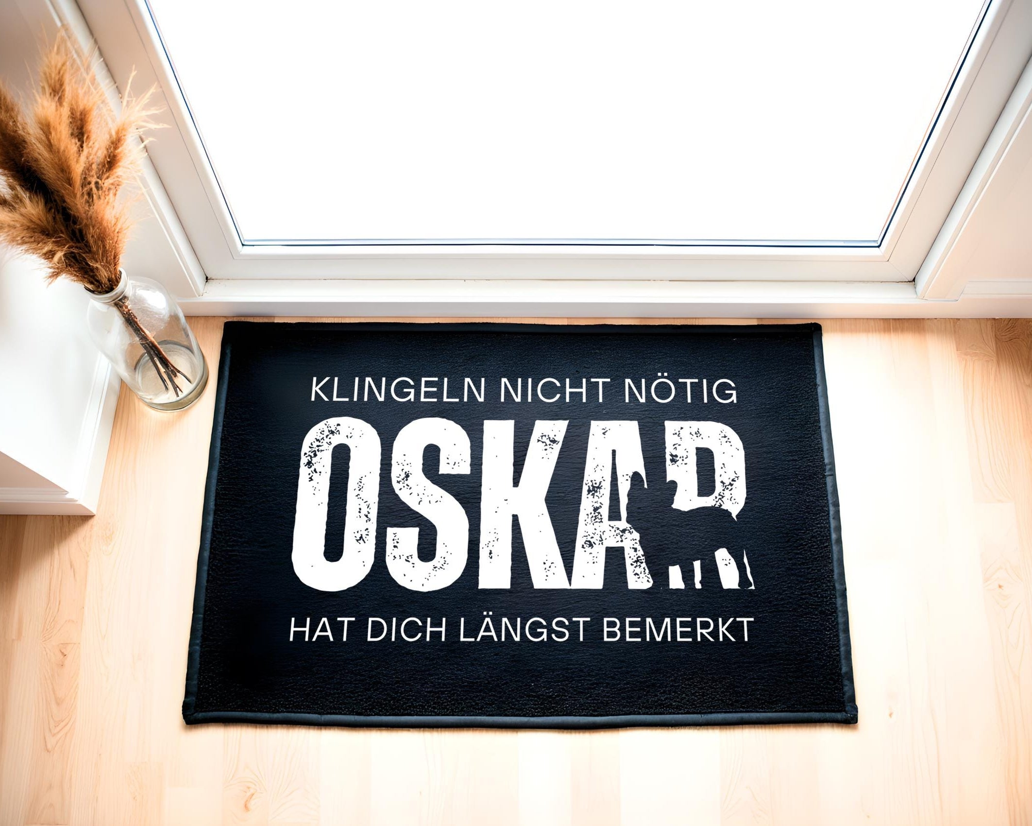 Fußmatte für Tierbesitzer | Lustiger Fußabtreter "Wir mussten die Kinder weggeben"