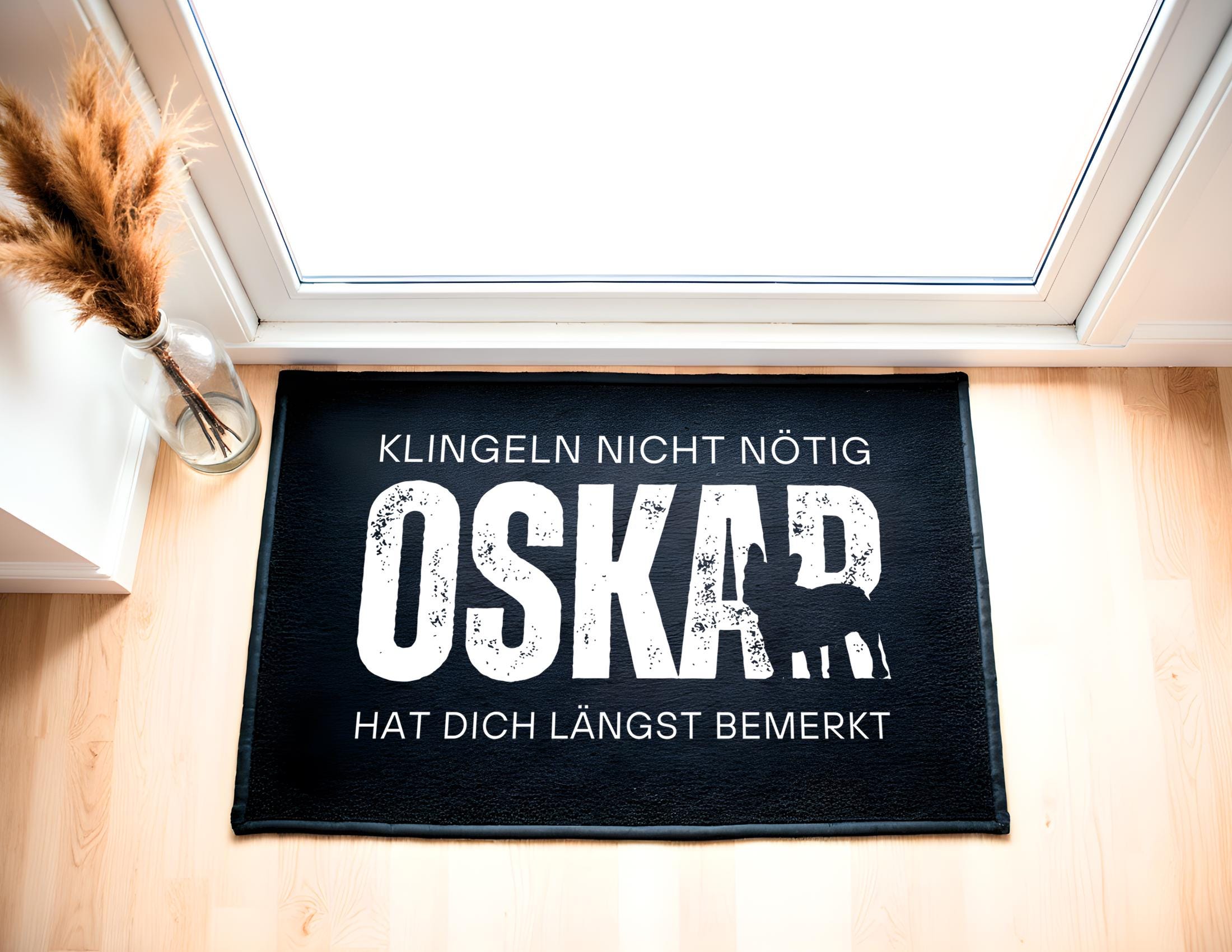 Fußmatte für Tierbesitzer | Lustiger Fußabtreter "Wir mussten die Kinder weggeben"