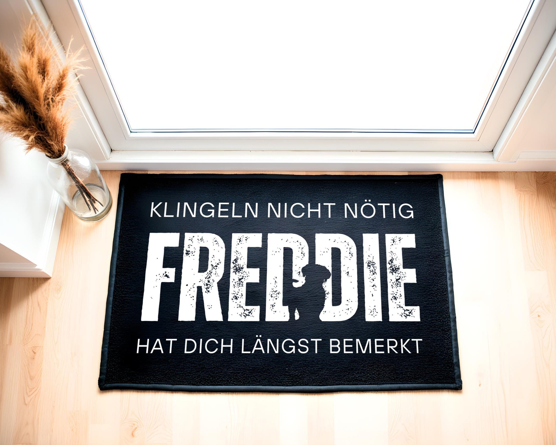 Fußmatte für Tierbesitzer | Lustiger Fußabtreter "Wir mussten die Kinder weggeben"