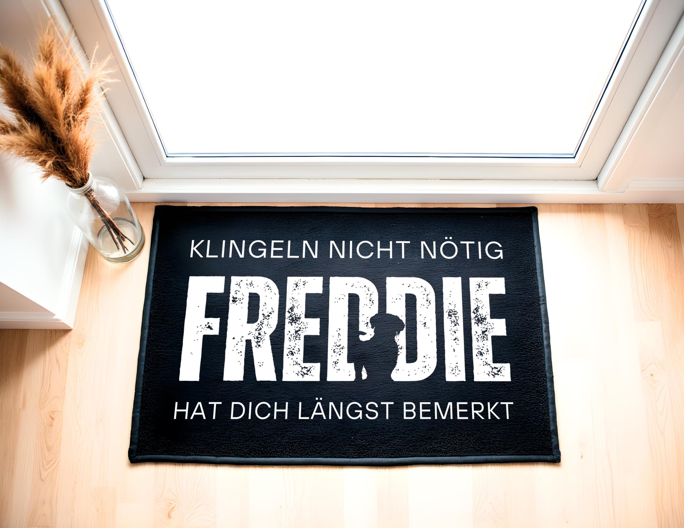 Fußmatte für Tierbesitzer | Lustiger Fußabtreter "Wir mussten die Kinder weggeben"