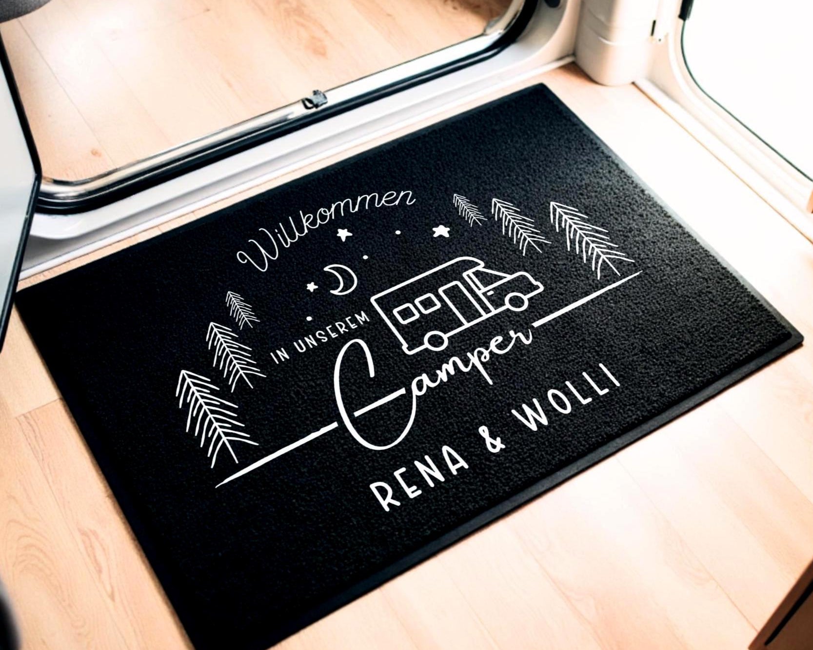 Fußmatte Camper | Personalisiert | Wohnmobil Camping
