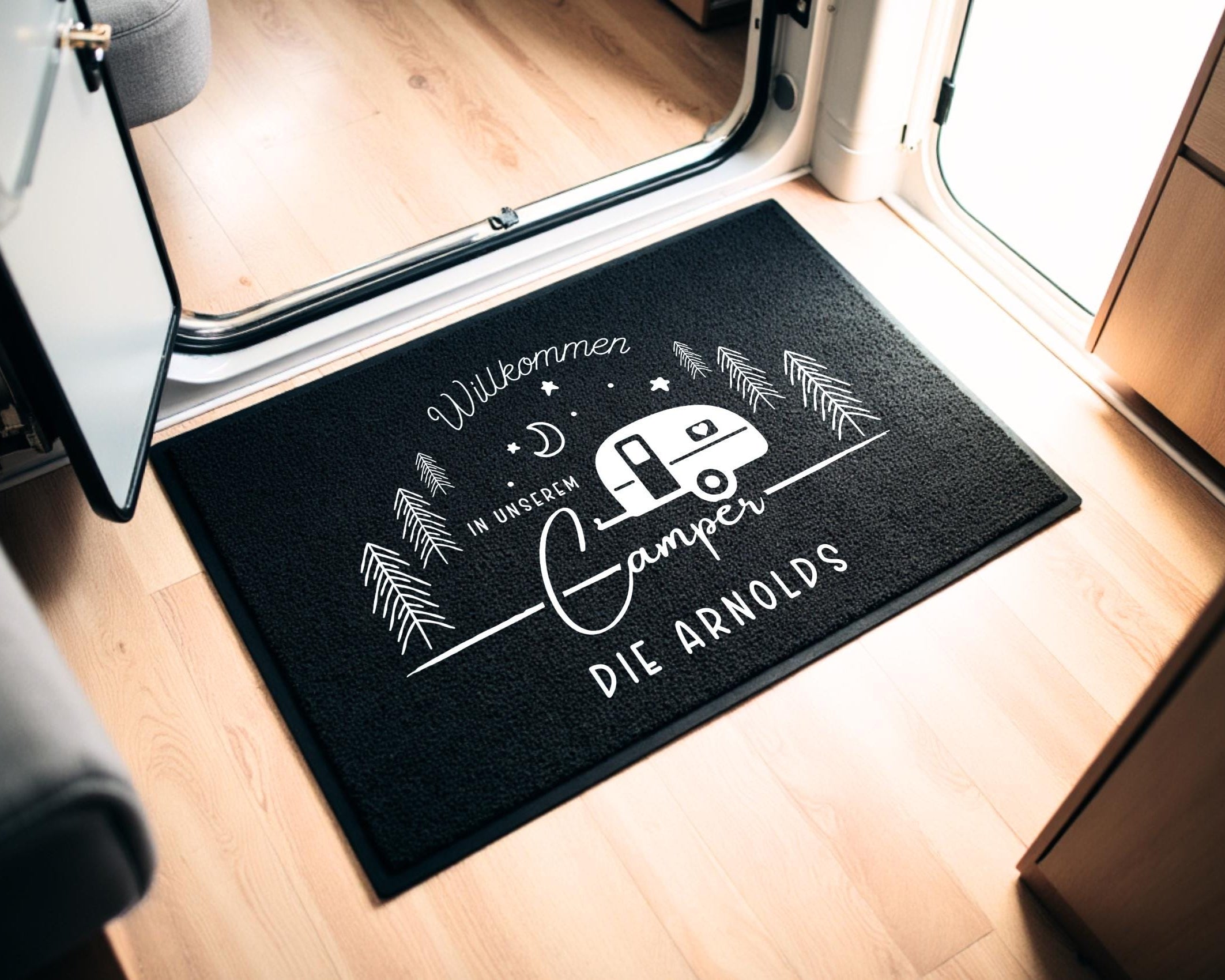 Fußmatte Camper | Personalisiert | Wohnmobil Camping