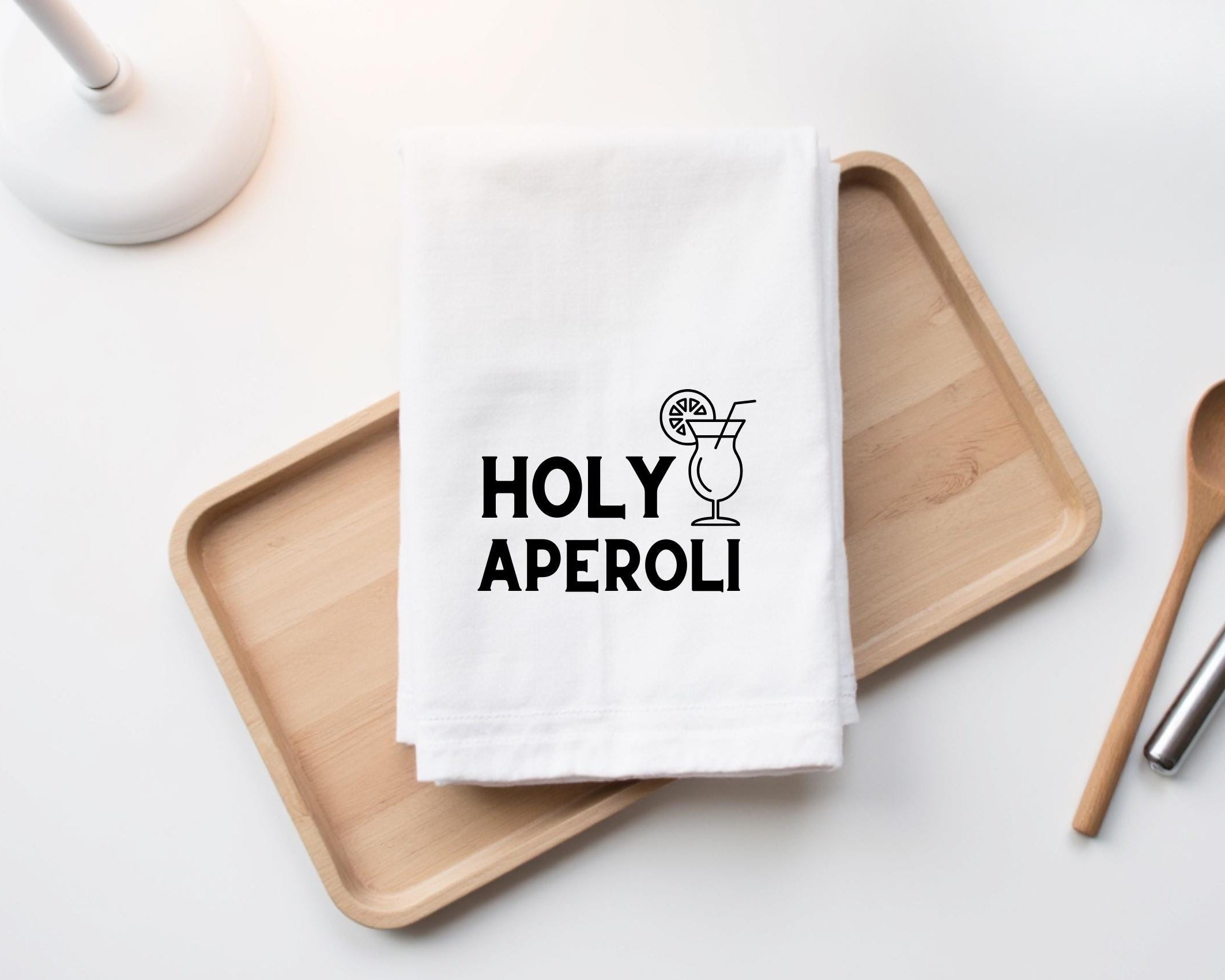 Geschirrtuch | Holy Aperoli | lustiger Spruch