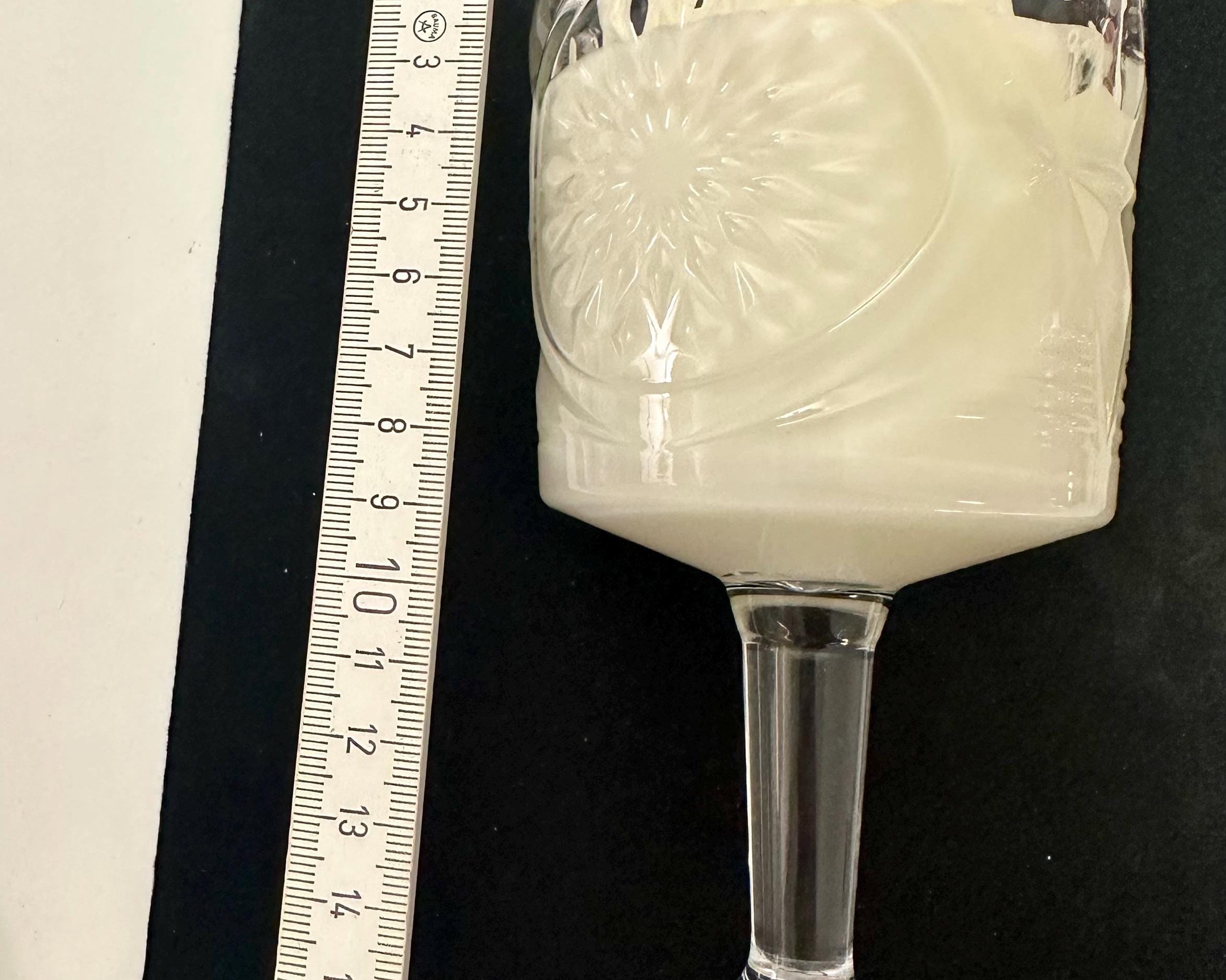 Weihnachtskerzen Eiskristall im Glas | Duftkerze Sojawachs im Glas als Geschenkidee Mitbringsel