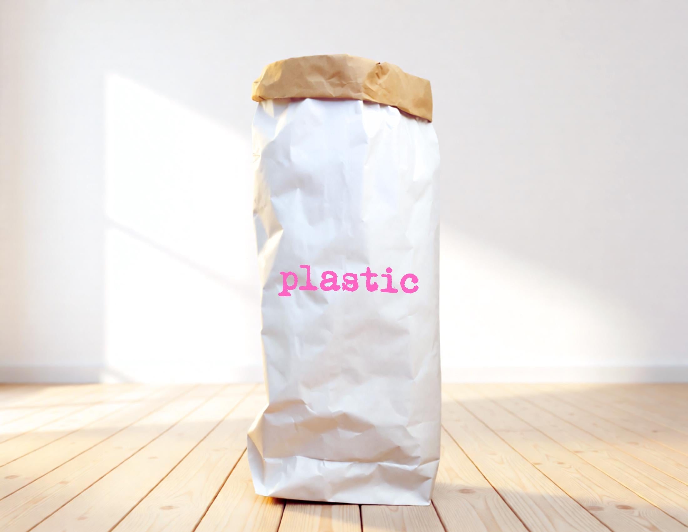 XXL Papiersack aus Kraftpapier | Aufbewahrung Flaschen | Utensilo | Leergut | neon orange | Tüte Sack Beutel