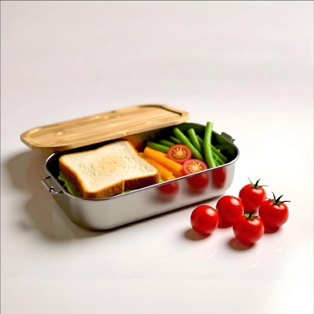 Brotdose Happy Camper | Camping Lunchbox | Camper Frühstück | Geschenk Camping