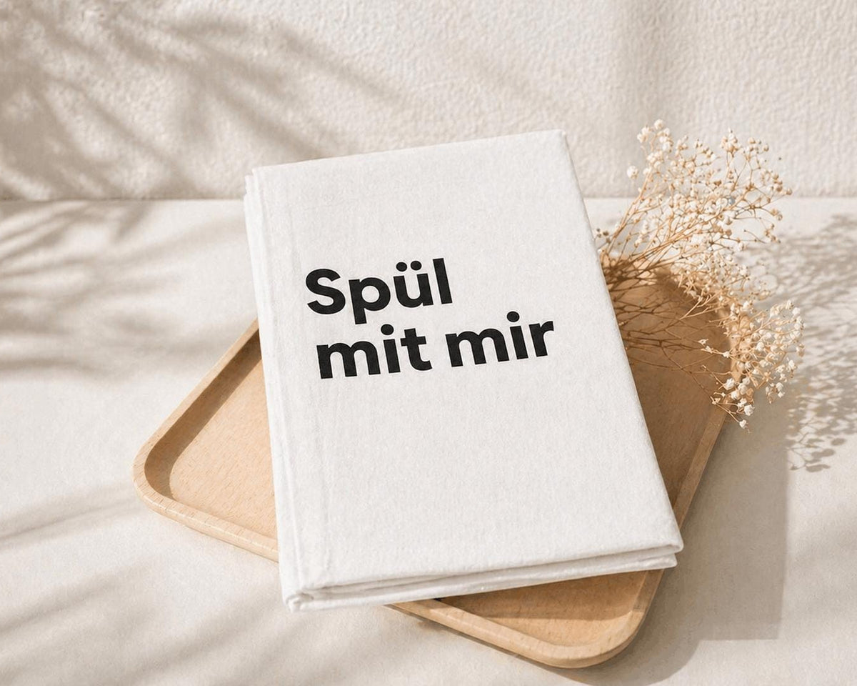 Geschirrtuch Blanko | Baumwolle 50x70 cm | Plotter Rohling | Küchentuch unbedruckt | DIY Plotten | Geschenkidee Küche | unbedruckt