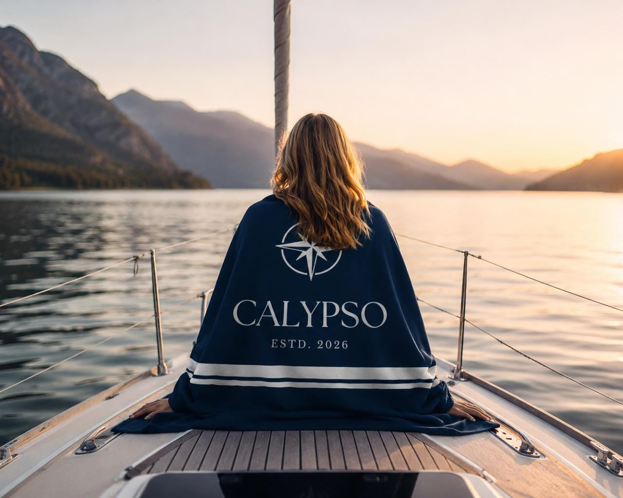 Personalisierte Plüschdecke für Bootsbesitzer | Maritime Kuscheldecke mit Bootsname | Geschenk für Segler, Skipper Geschenk, Boot Decke